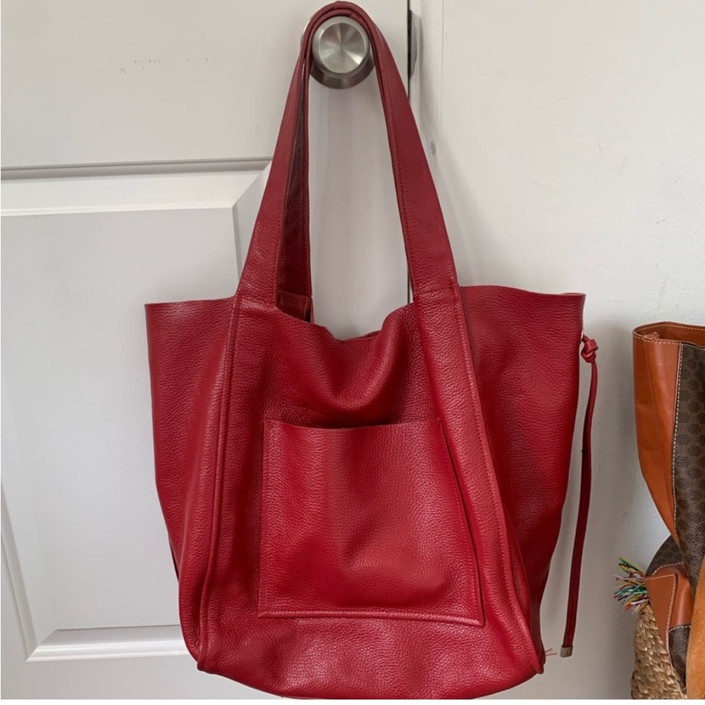 Zara Leather Shopper Purse